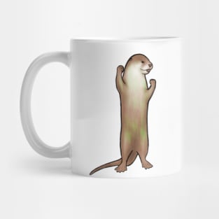 Otter Cheering Mug